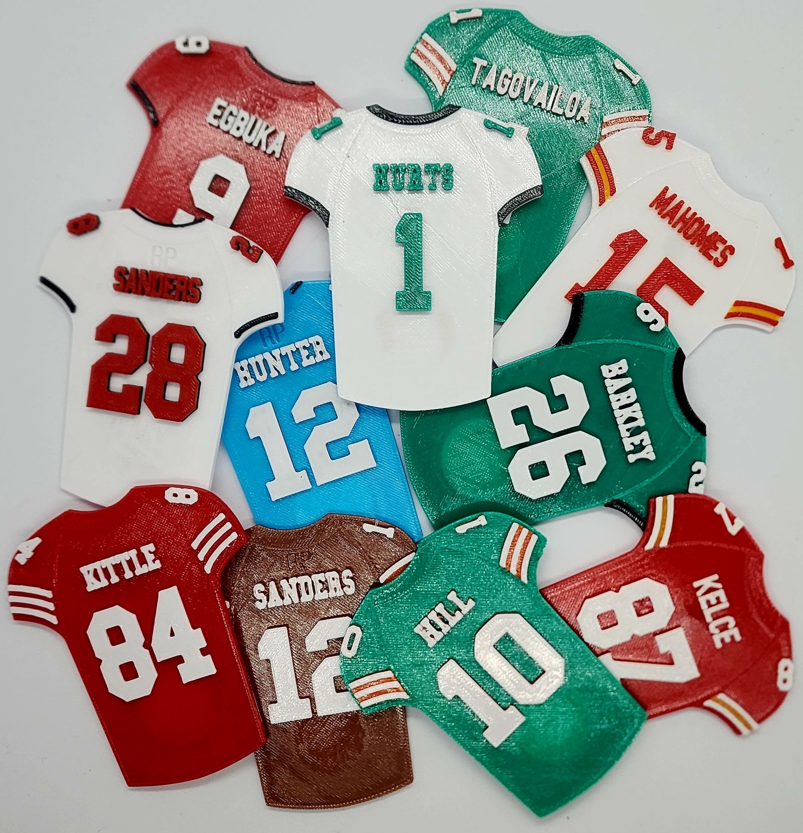 Football Jersey with Base and Chain